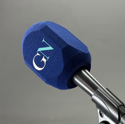 Customized Podcast Mic Windshield